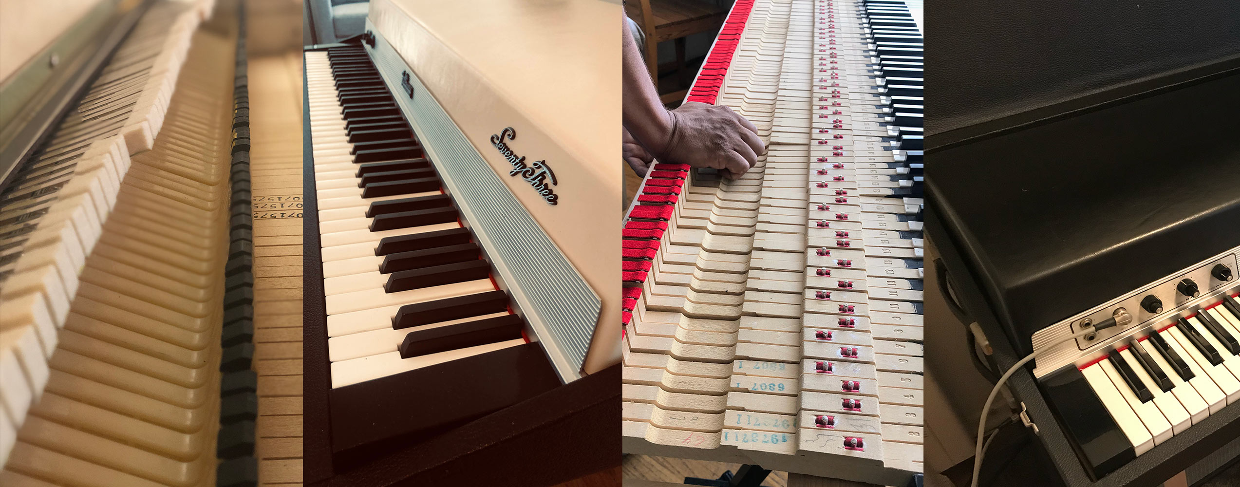 Rhodes piano repair and restoration